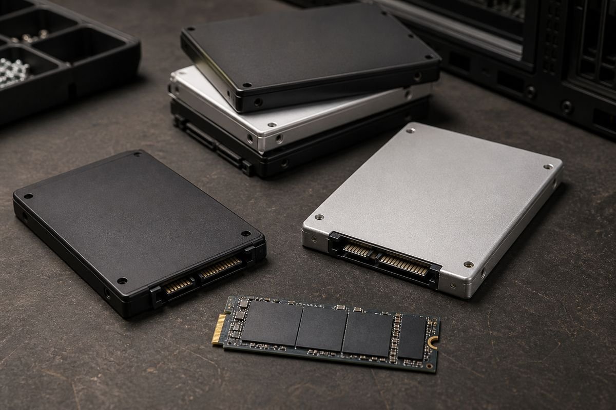SSD and storage drives for builds and spare stock