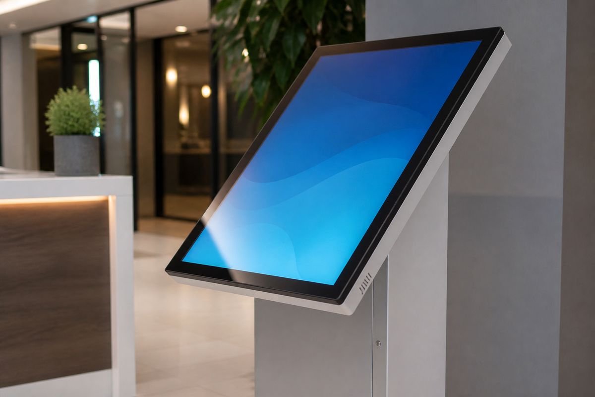 Business touchscreen workstation