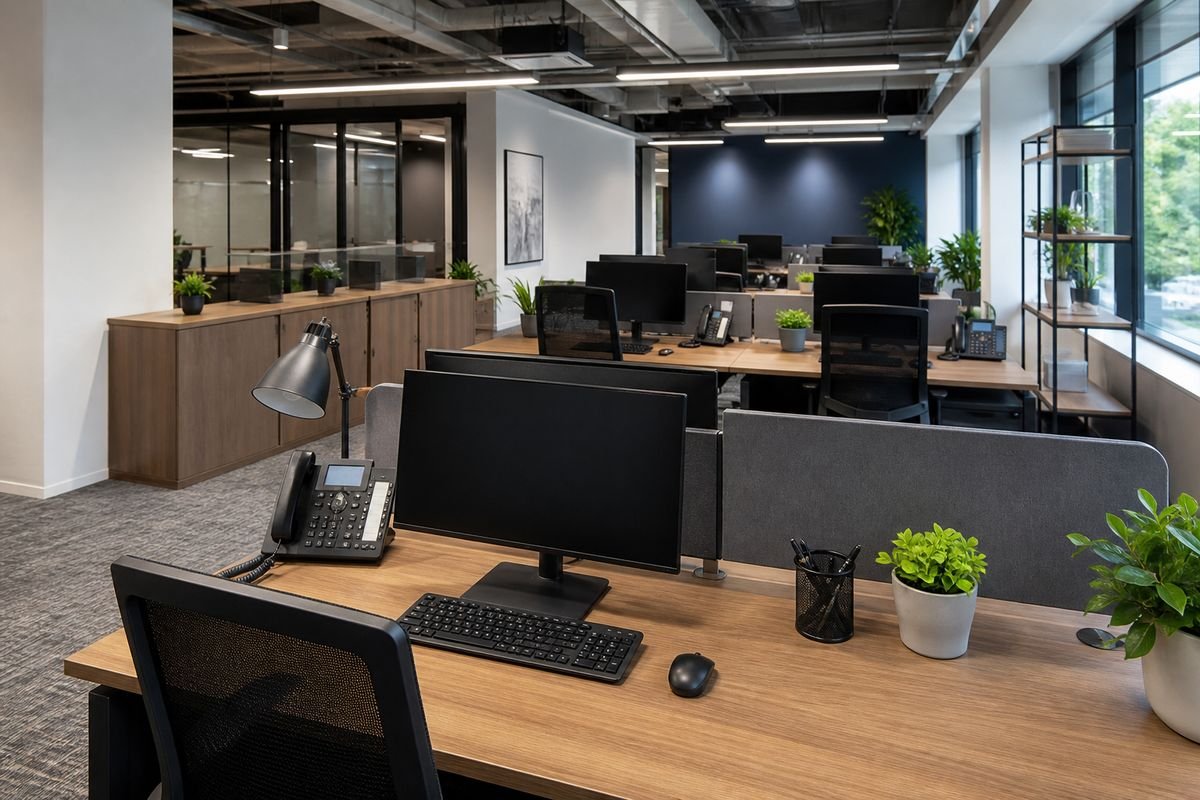 Office workplace computer systems