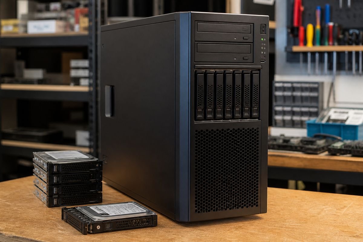 Tower server for business use